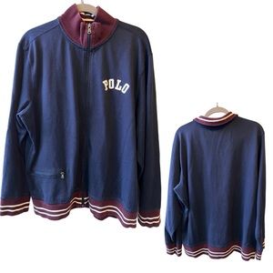 Vntg Polo Zip-Up